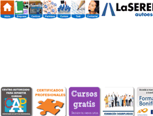 Tablet Screenshot of laserenaautoescuelas.com
